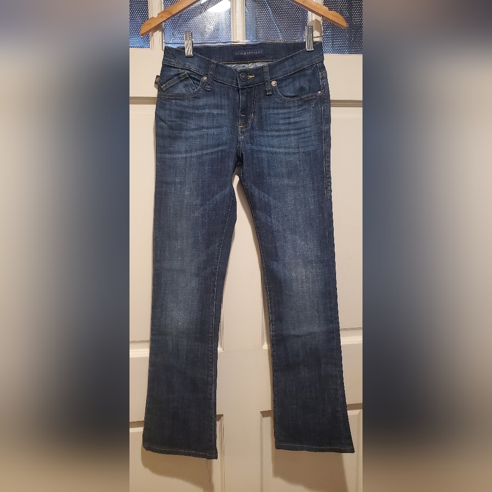 Rock & Republic Denim Mid Rise Boot Cut Size 0 EUC